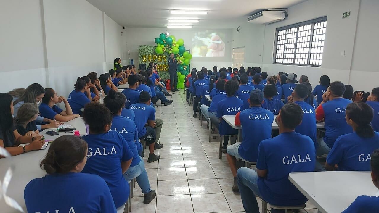Imagem de compartilhamento para o artigo Polícia Militar realiza palestra de prevenção ao uso de drogas, em Aparecida do Taboado da MS Todo dia